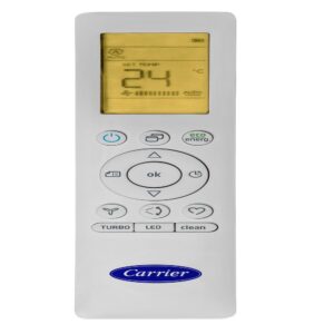 Ar-condicionado Split Cassete 1 Via Carrier 12.000 BTUs Inverter Quente e Frio Wi-Fi – 38TVQD12515MC