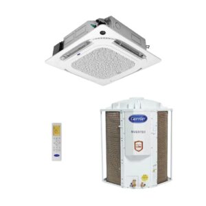 Ar-condicionado Split Cassete 4 Vias Carrier 36.000 BTUs Inverter Quente e Frio Wi-Fi – 40KVQE36C5