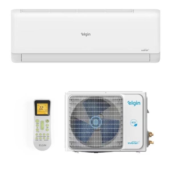 Ar-condicionado Split Hi Wall Elgin 18.000 BTUs Inverter Quente e Frio Wi-Fi EcoInverter II – 45HJQI18C2WC