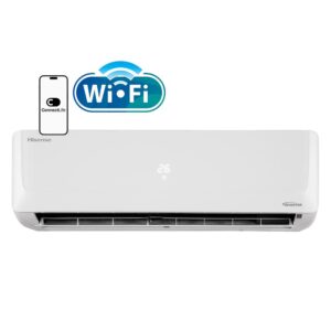 Ar-condicionado Split Hi Wall Hisense 9.000 BTUs Inverter Frio Wi-Fi – AS-09TW2RLDTT00E