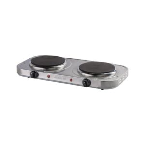 Fogão Elétrico de Mesa Agratto 2 Pratos Inox 2000W 127V – FM-01