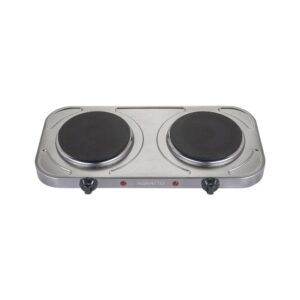 Fogão Elétrico de Mesa Agratto 2 Pratos Inox 2000W 127V – FM-01