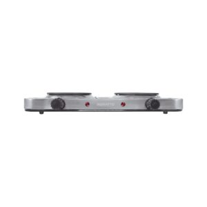 Fogão Elétrico de Mesa Agratto 2 Pratos Inox 2000W 127V – FM-01