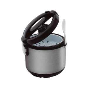 Panela Elétrica de Arroz Agratto 6 Xícaras Inox com Visor de Vidro 220V – PAI6X