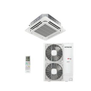Ar-condicionado Split Cassete 4 Vias Hitachi 60.000 BTUs Inverter Quente e Frio Wi-Fi – SCI60B3IV