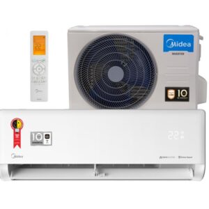 Ar-condicionado Split Hi Wall  Midea 18.000 BTUs Inverter Frio Ecomaster AI Wi-Fi – 38EZVCA18M5