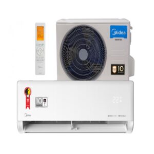 Ar-condicionado Split Hi Wall  Midea 18.000 BTUs Inverter Frio Ecomaster AI Wi-Fi – 38EZVCA18M5