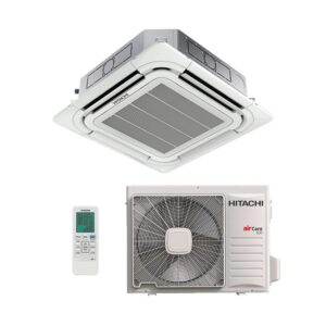 Ar-condicionado Split Cassete 4 Vias Hitachi 36.000 BTUs Inverter Quente e Frio Wi-Fi – SCI36B3IV