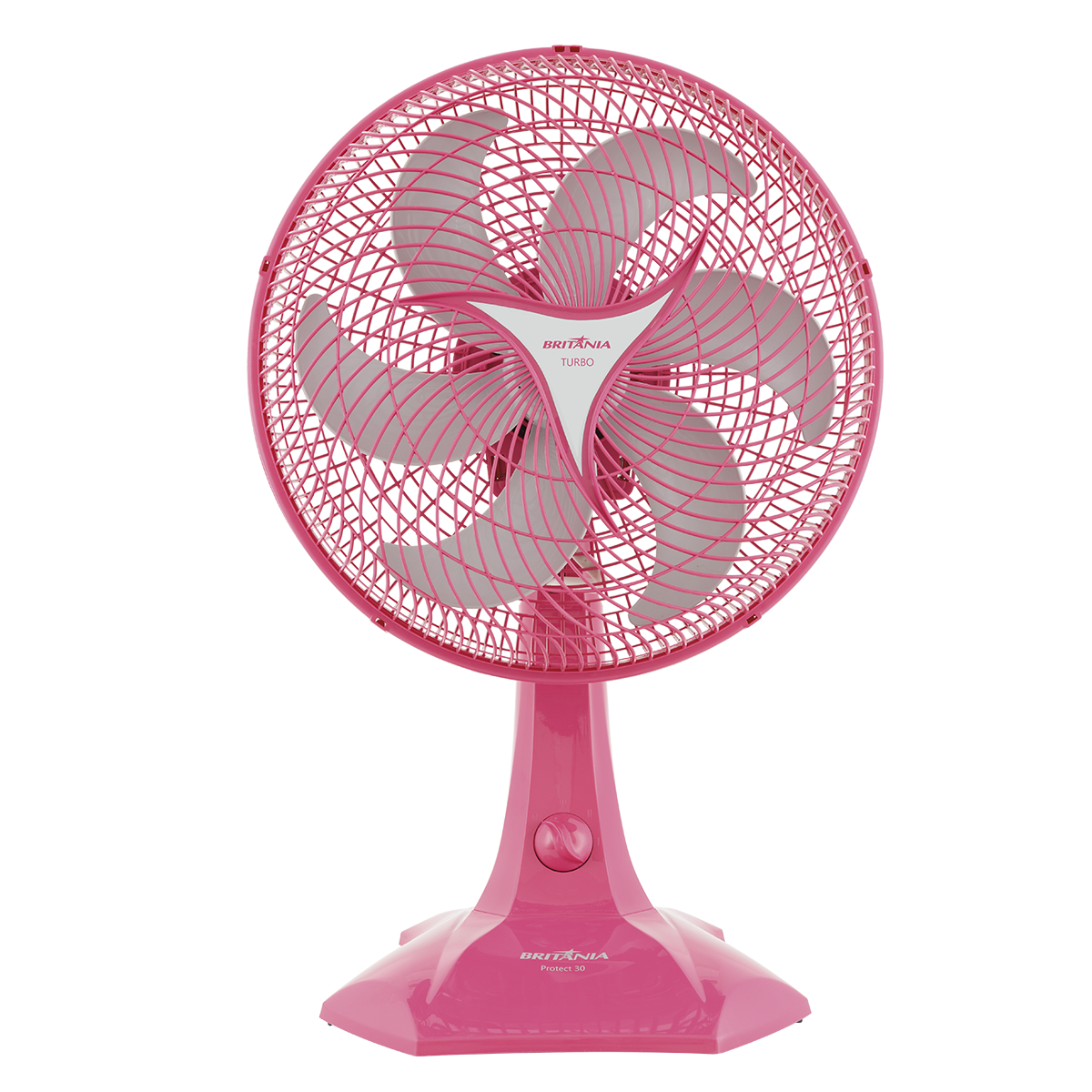 Ventilador Rosa 2 em 1 Britânia Maxx Force 60W Protect 30 R