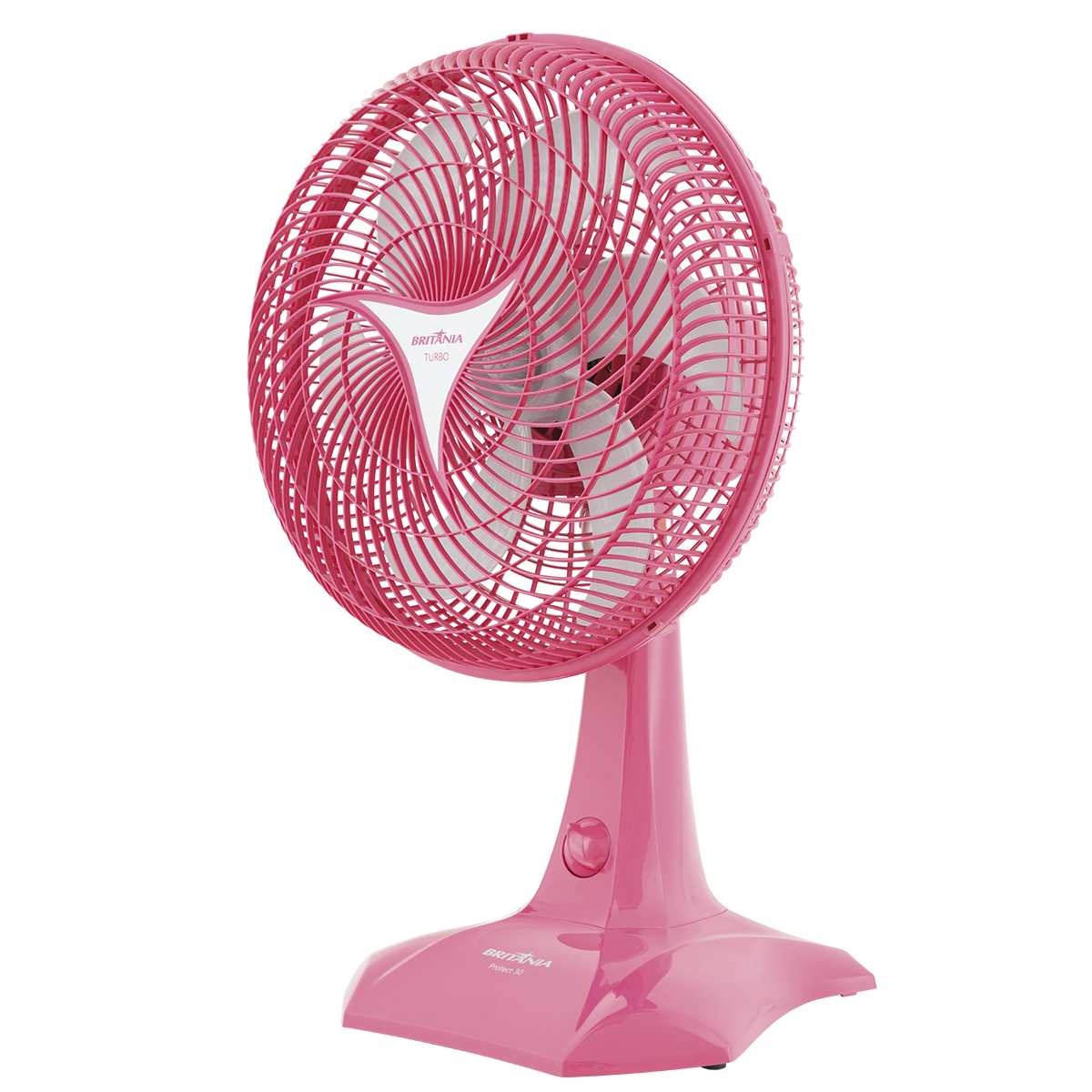 Ventilador Rosa 2 em 1 Britânia Maxx Force 60W Protect 30 R