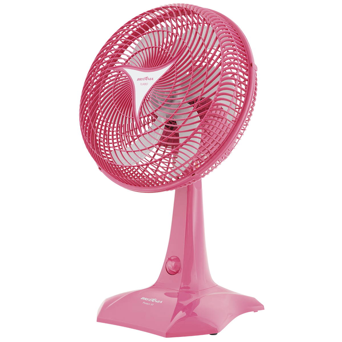 Ventilador Rosa 2 em 1 Britânia Maxx Force 60W Protect 30 R