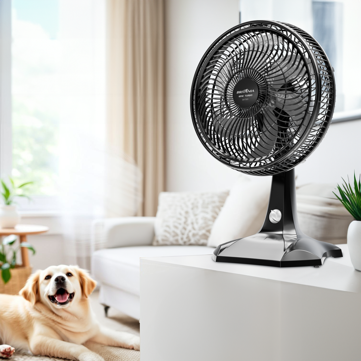 Ventilador Britânia Tecnologia Maxx Force 60W BVT301