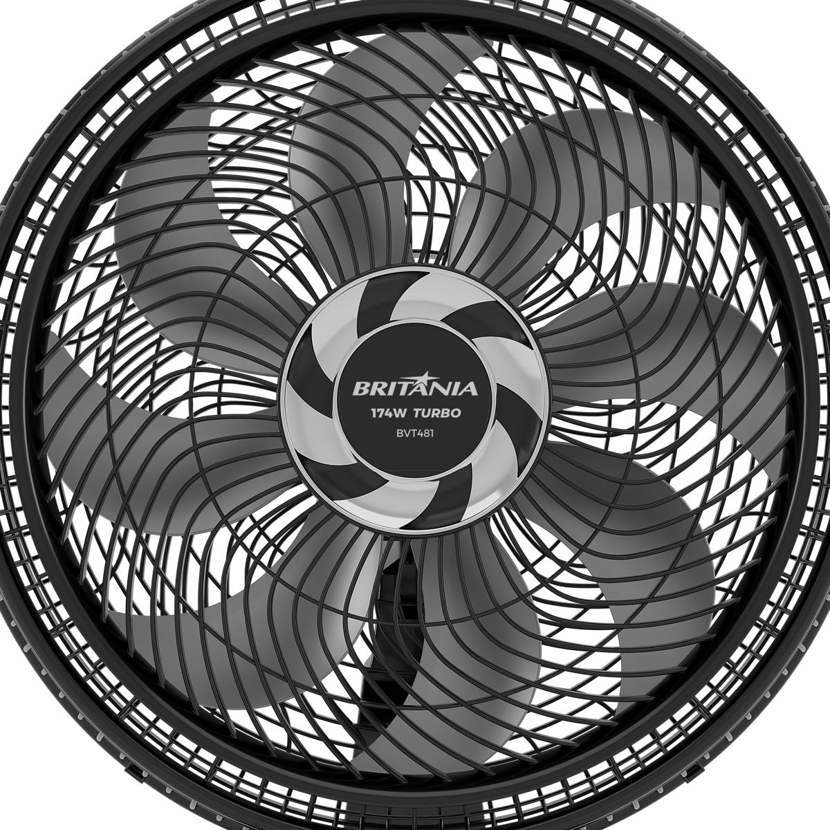 Ventilador Britânia BVT481 Tecnologia Maxx Force 174W