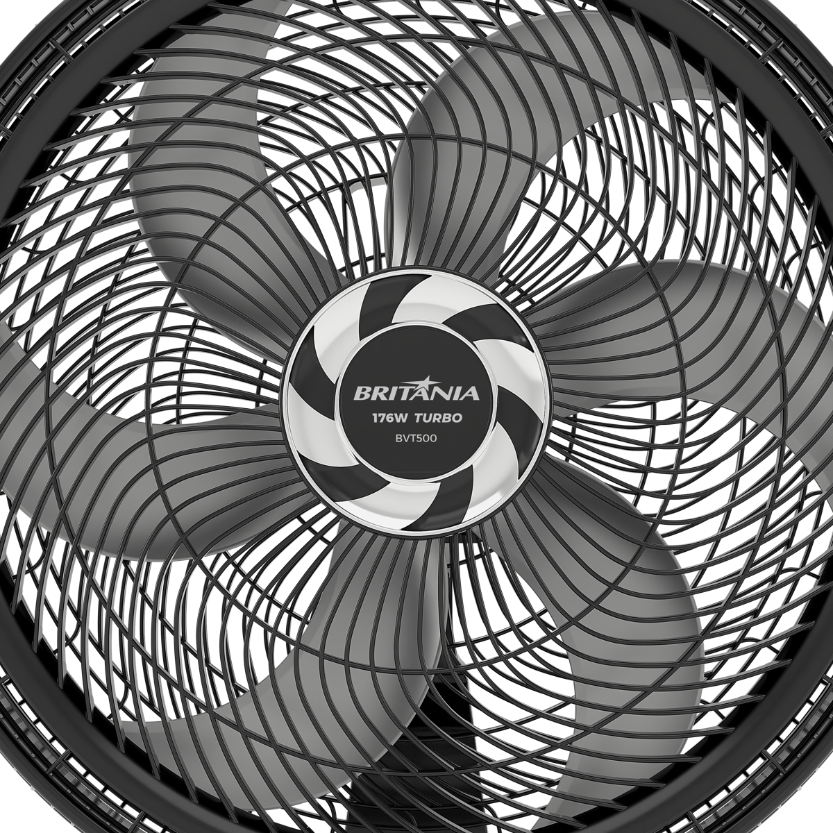 Ventilador Britânia BVT500 2 em 1 Maxx Force 6 Pás 176W