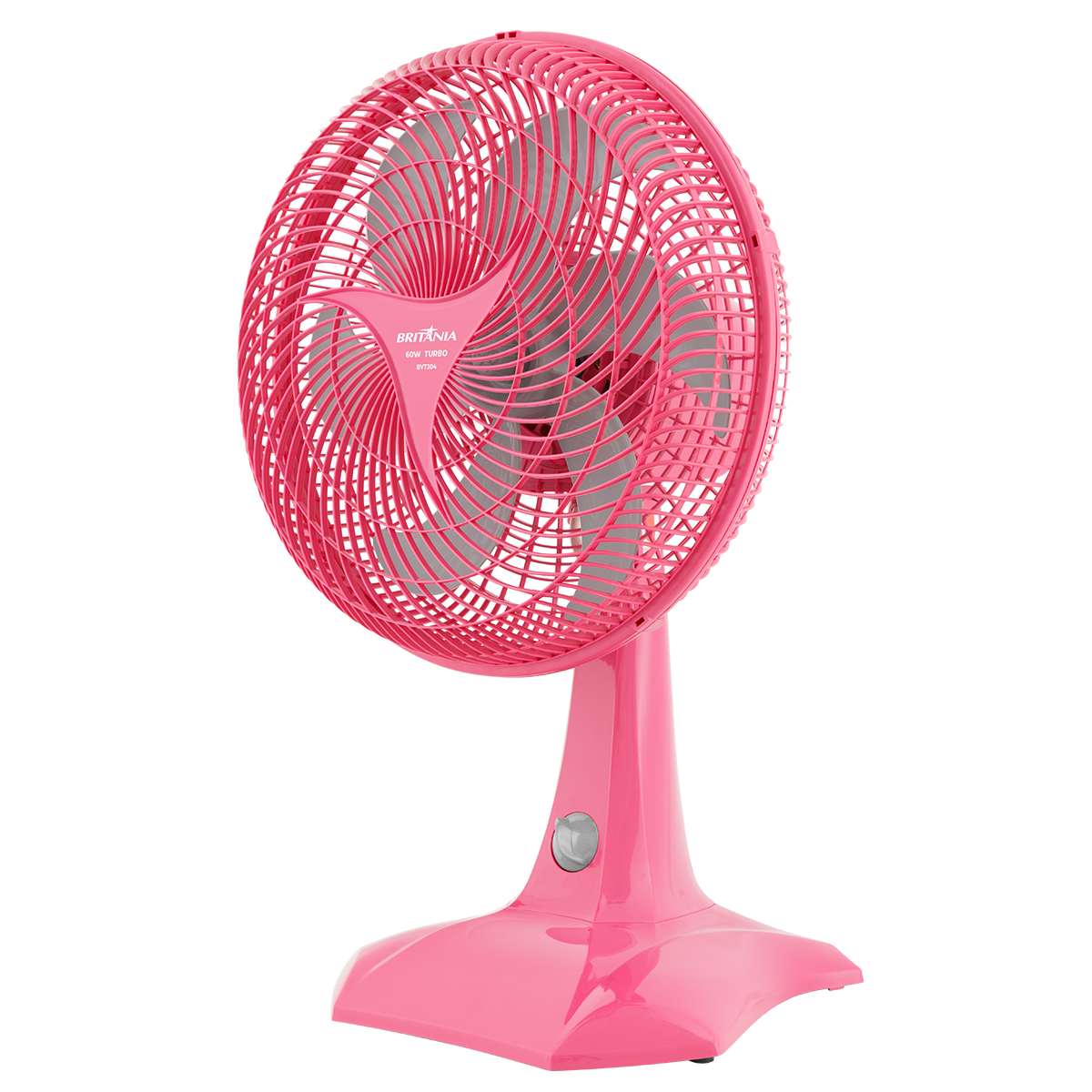 Ventilador Britânia Rosa 60W Hélice com 6 Pás BVT304
