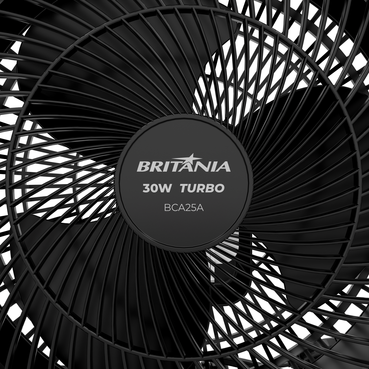 Ventilador Circulador Britânia 30W 3 Velocidades BCA25A