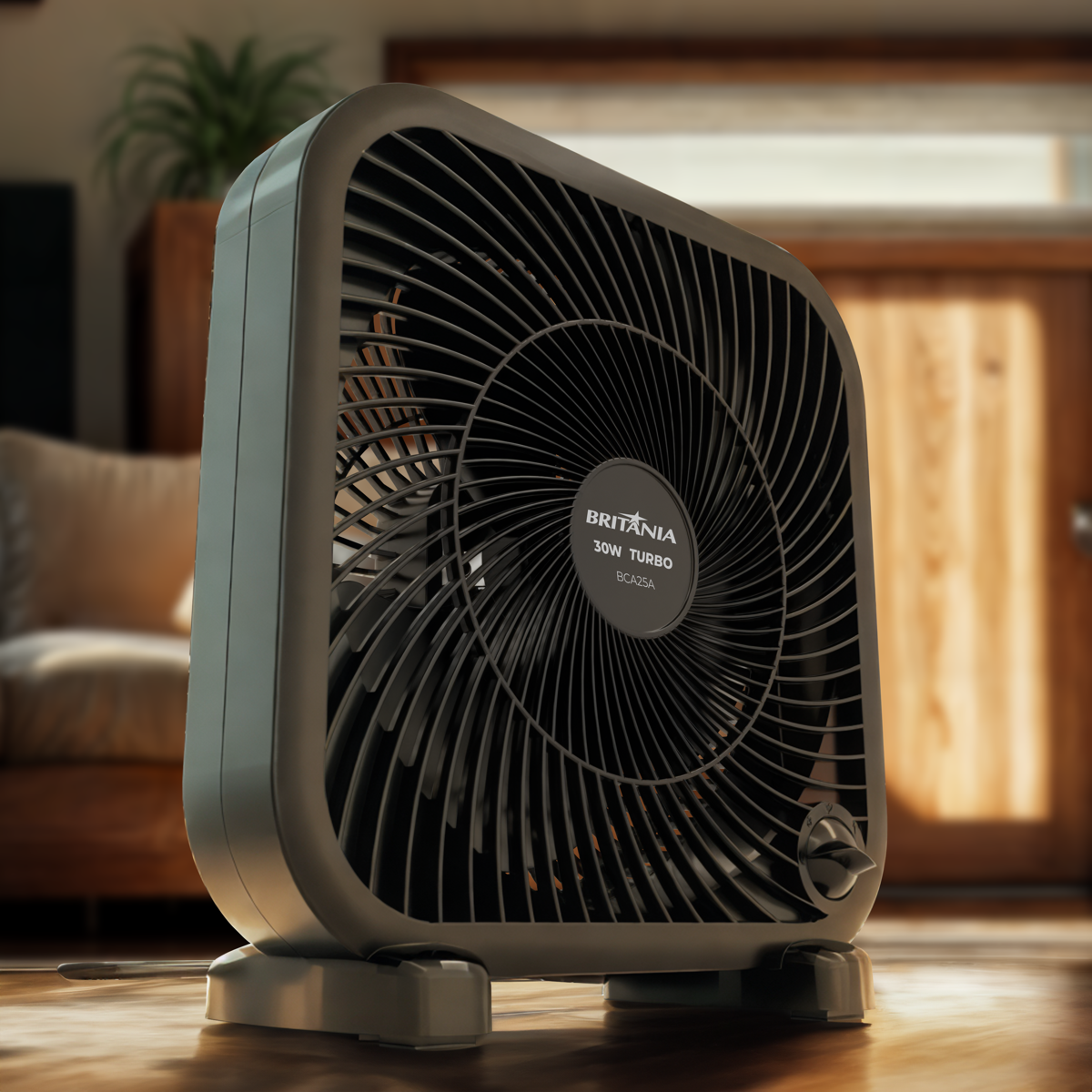 Ventilador Circulador Britânia 30W 3 Velocidades BCA25A