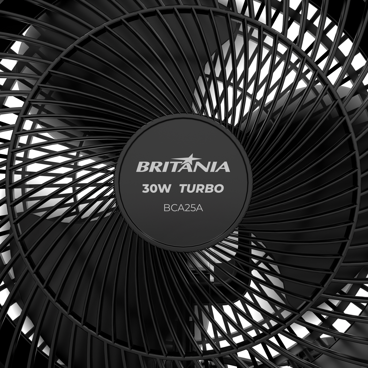 Ventilador Circulador Britânia 30W 3 Velocidades BCA25A