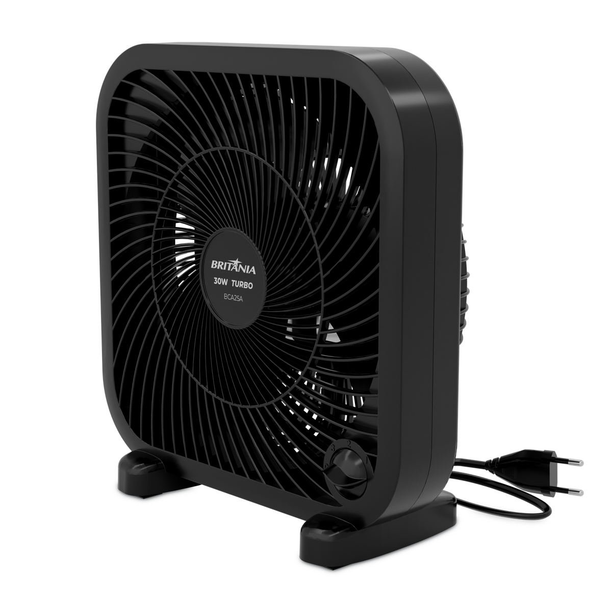 Ventilador Circulador Britânia 30W 3 Velocidades BCA25A