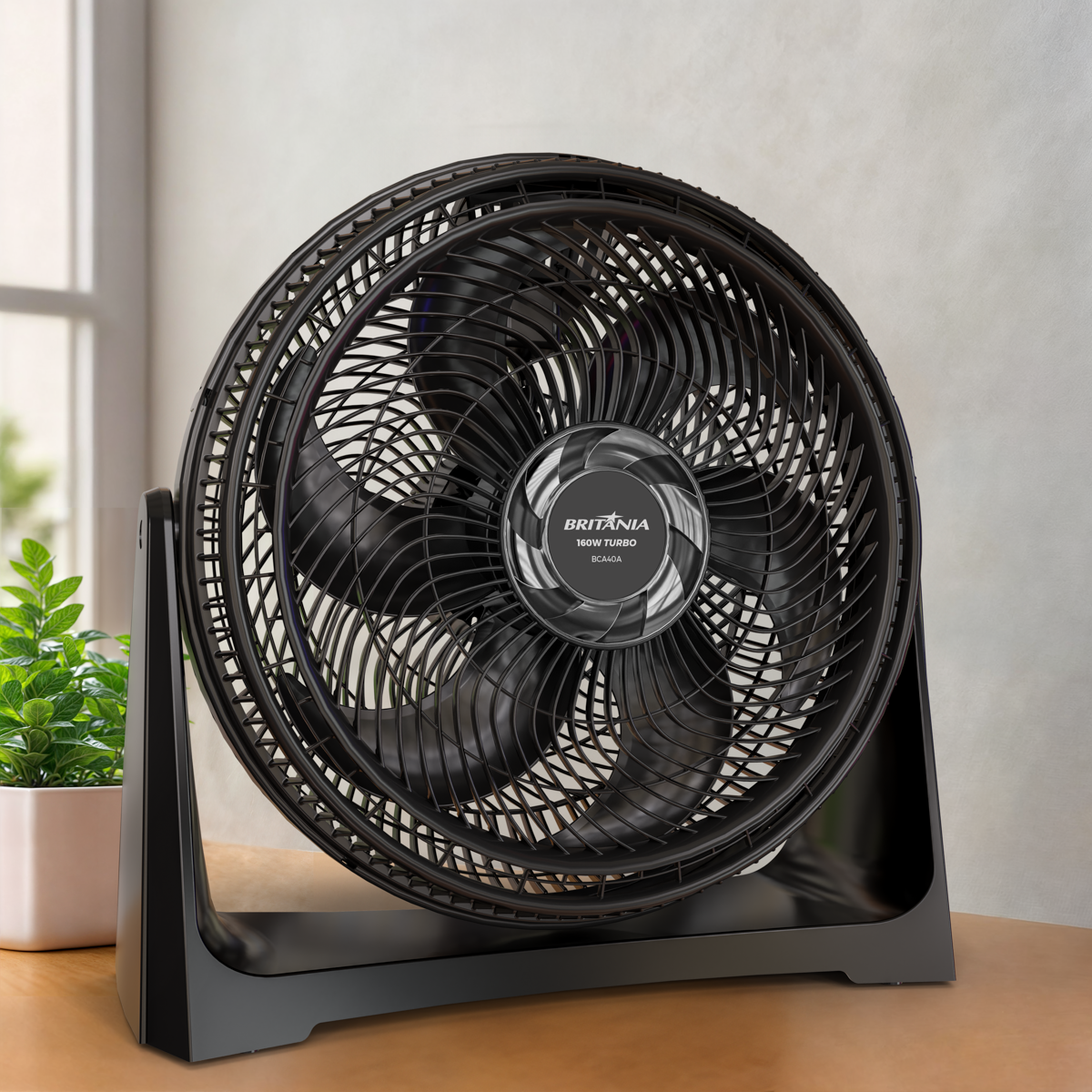 Ventilador Circulador Britânia 3 Velocidades 160W BCA40A