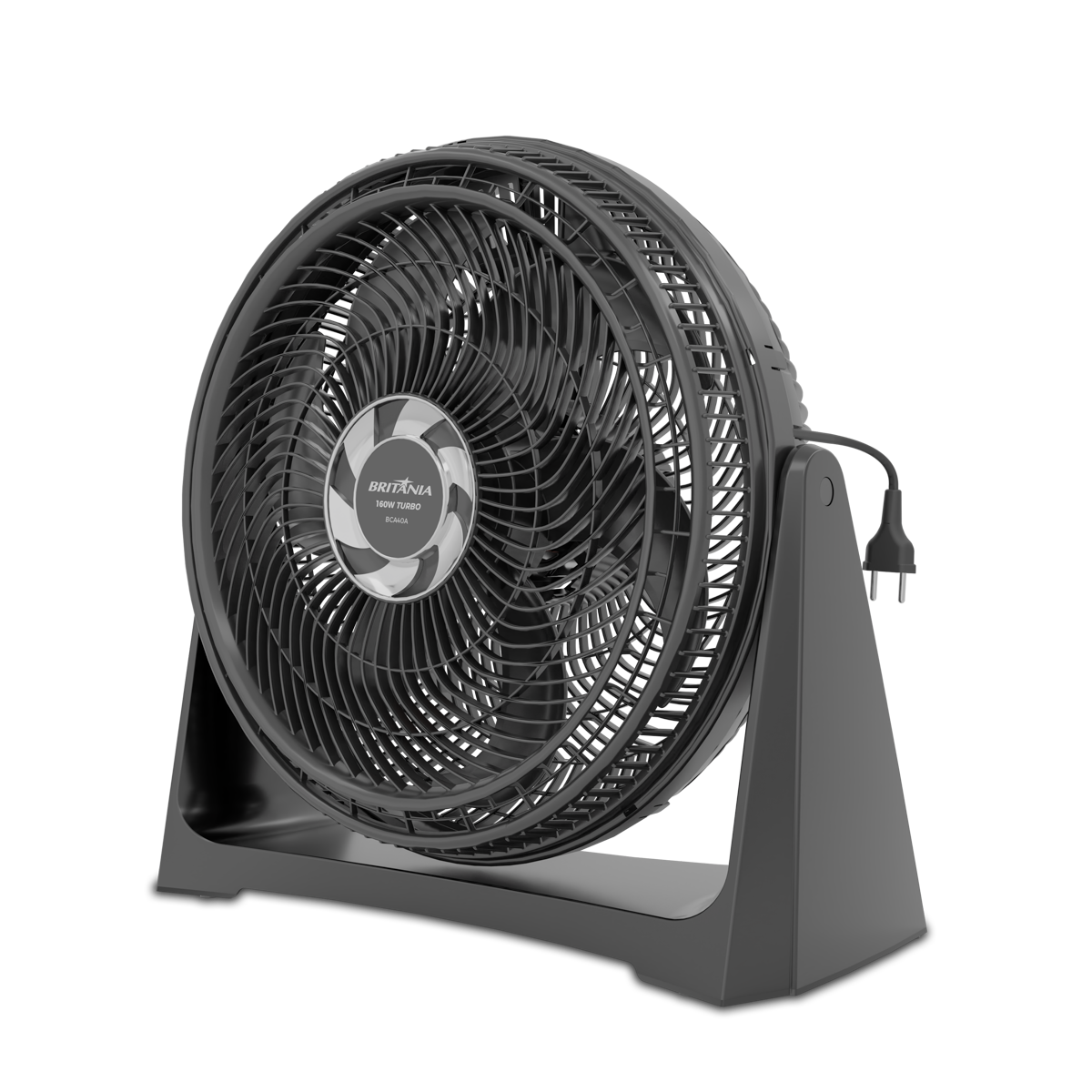 Ventilador Circulador Britânia 3 Velocidades 160W BCA40A
