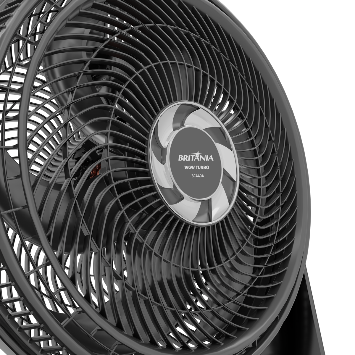 Ventilador Circulador Britânia 3 Velocidades 160W BCA40A