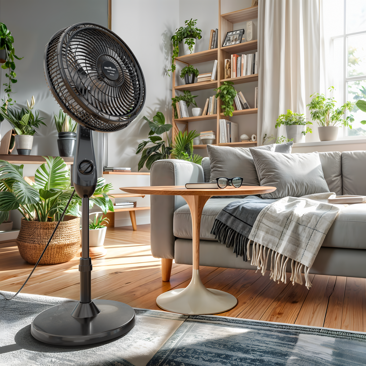 Ventilador de Coluna Britânia 6 Pás de 30cm 75W BVC31A2