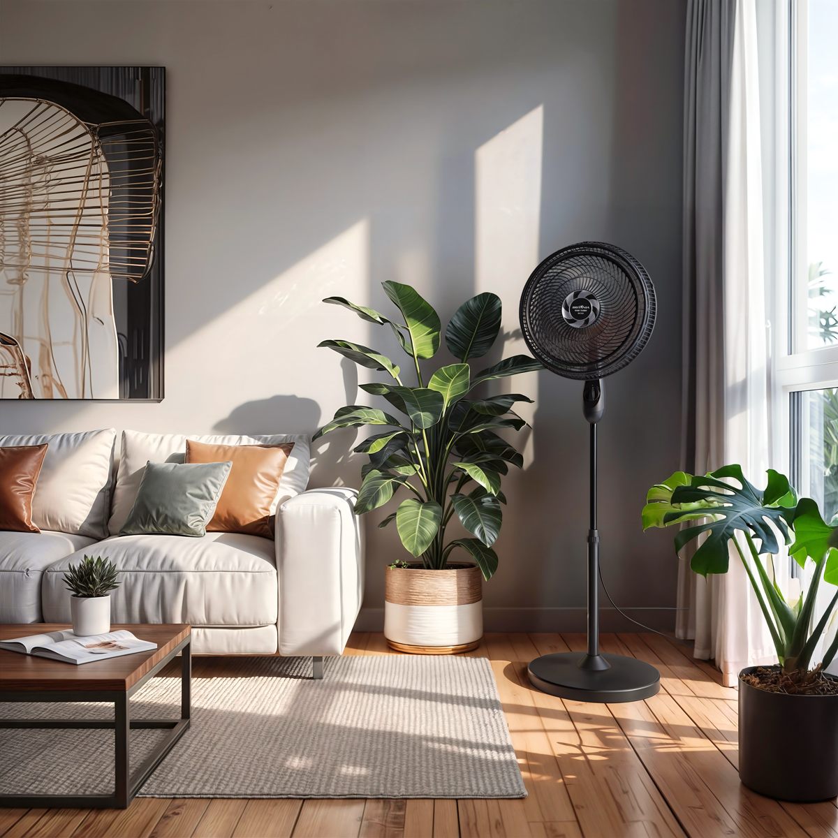 Ventilador de Coluna Britânia 8 Pás de 40cm 170W BVC42A
