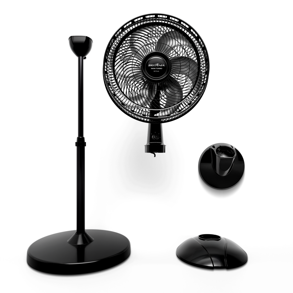 Ventilador de Coluna Britânia Maxx Force 6 Pás 160W BVT44A