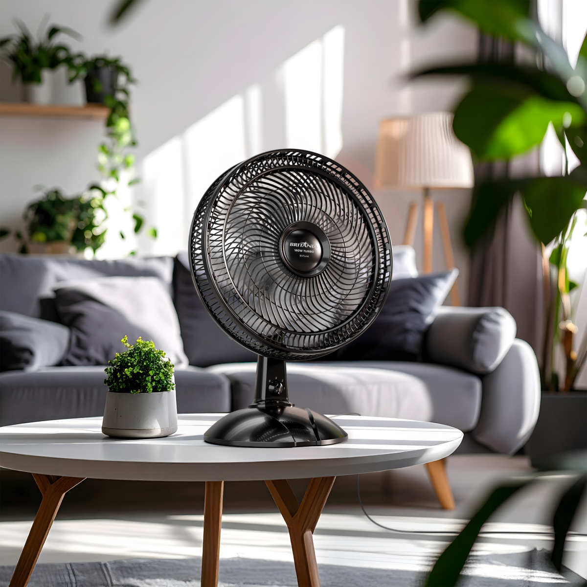 Ventilador de Coluna Britânia Maxx Force 6 Pás 160W BVT44A