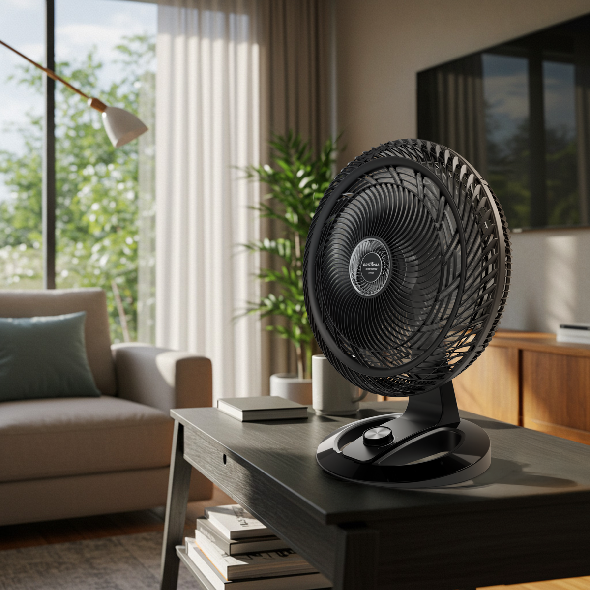 Ventilador 2 em 1 Britânia Maxx Force 8 Pás 230W BVT50T