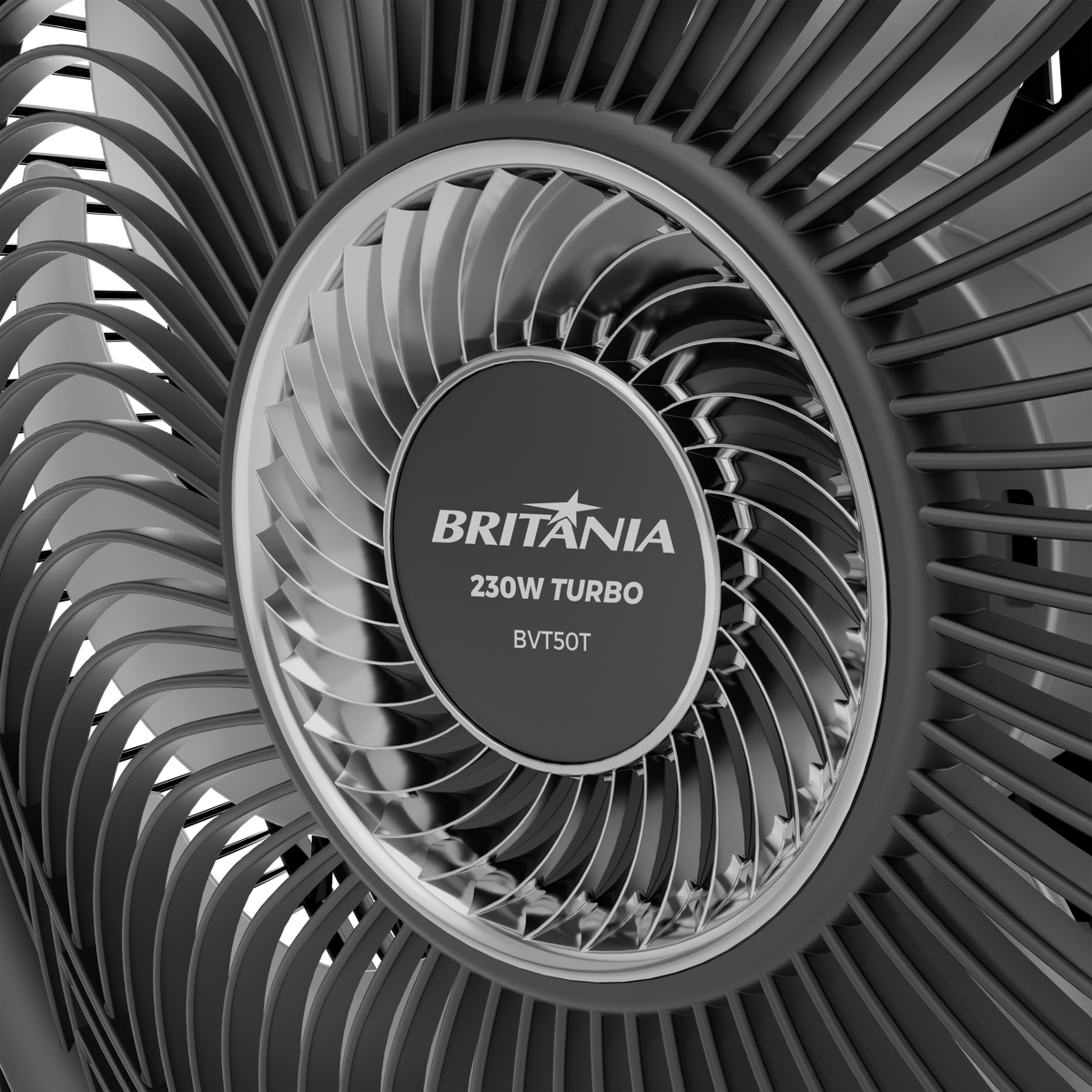 Ventilador 2 em 1 Britânia Maxx Force 8 Pás 230W BVT50T