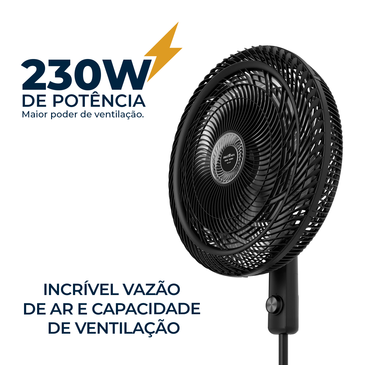 Ventilador de Coluna Britânia Maxx Force 8 230W BVC50T