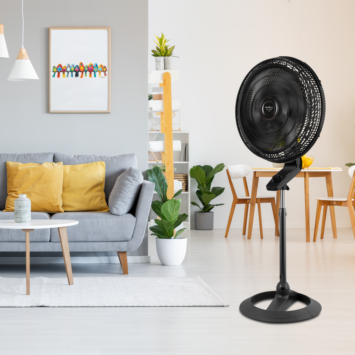 Ventilador de Coluna Britânia BVT550 Maxx Force 6 Pás 175W