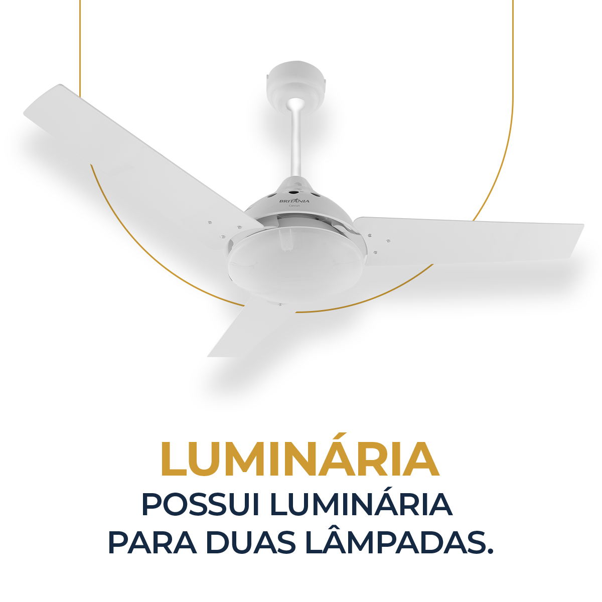 VENTILADOR DE TETO CANCUN BVT01B