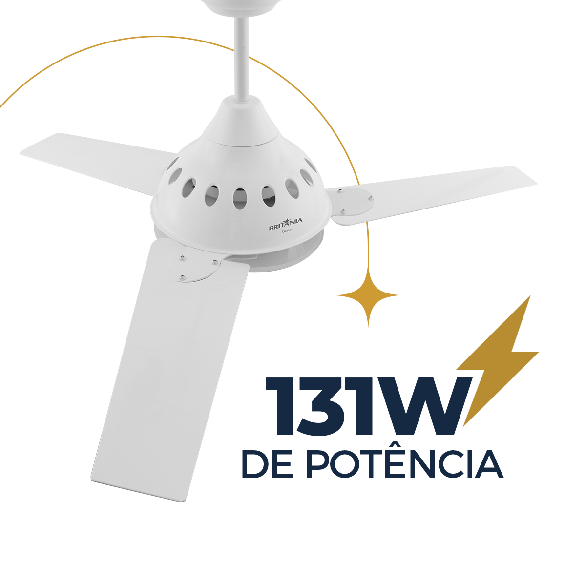 VENTILADOR DE TETO CANCUN BVT01B