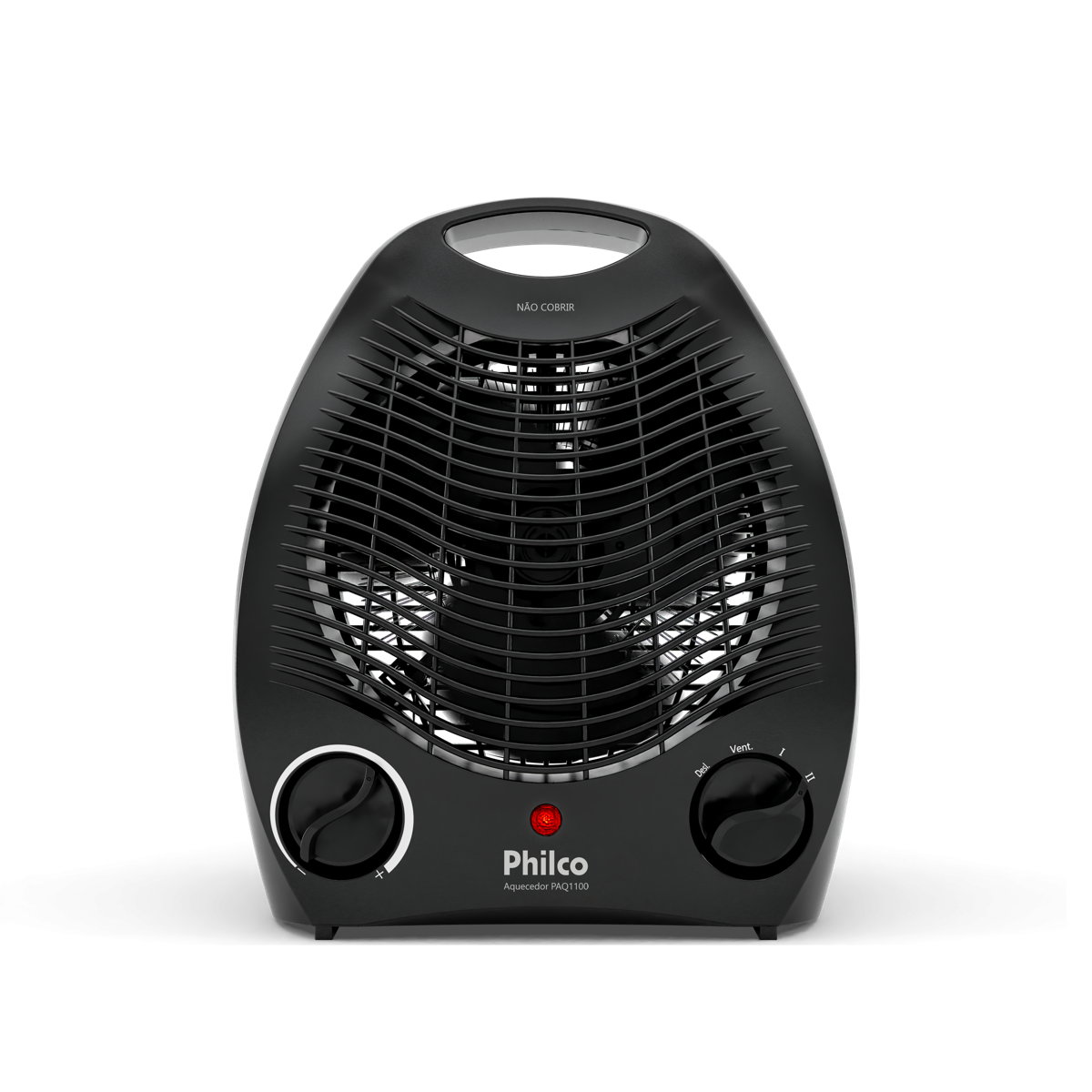 Aquecedor Philco 2 em 1 PAQ1100 3 Níveis de Temperatura