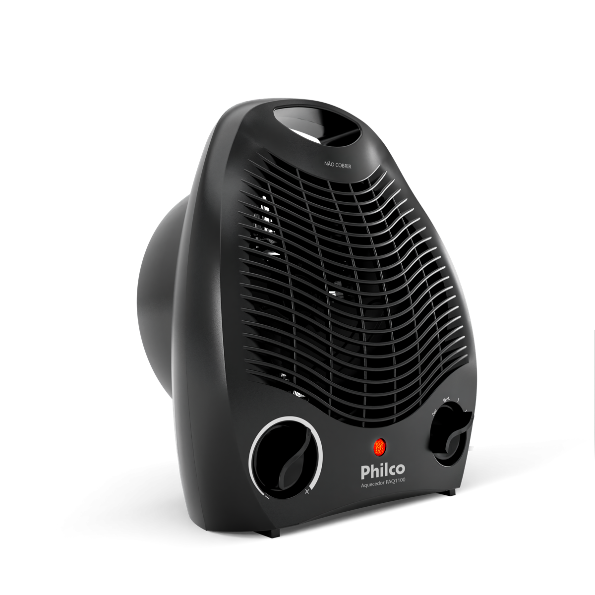 Aquecedor Philco 2 em 1 PAQ1100 3 Níveis de Temperatura