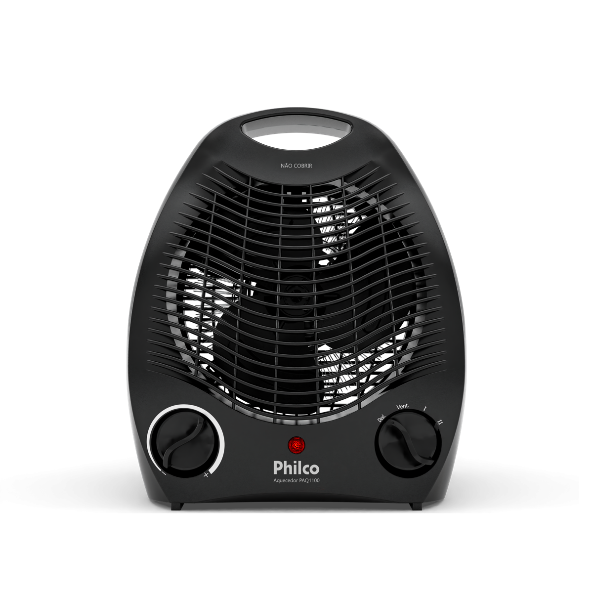 Aquecedor Philco 2 em 1 PAQ1100 3 Níveis de Temperatura