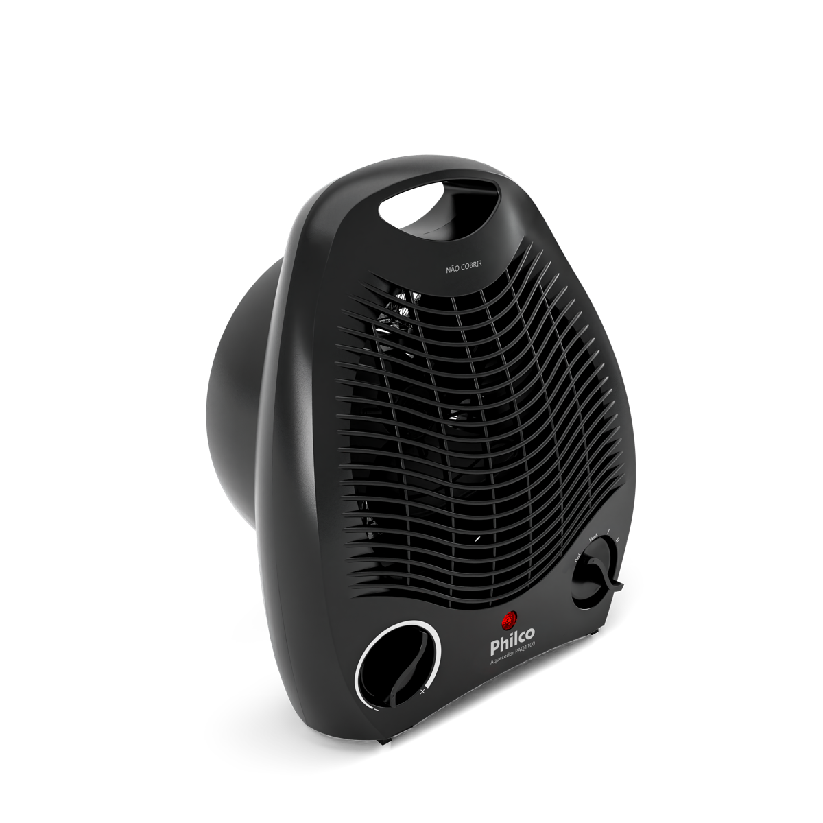 Aquecedor Philco 2 em 1 PAQ1100 3 Níveis de Temperatura