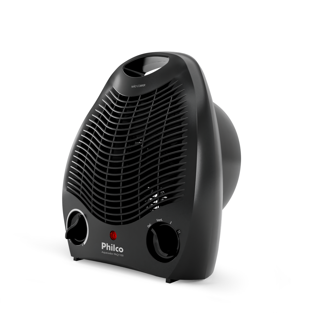 Aquecedor Philco 2 em 1 PAQ1100 3 Níveis de Temperatura
