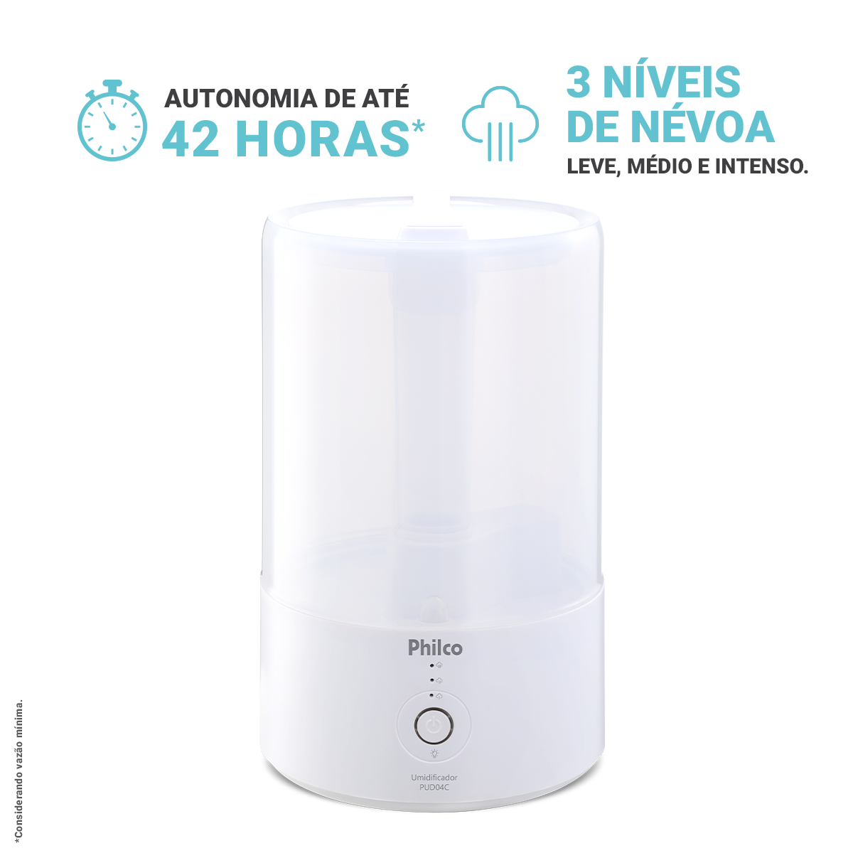 Umidificador de Ar Philco 4,2L PUD04C