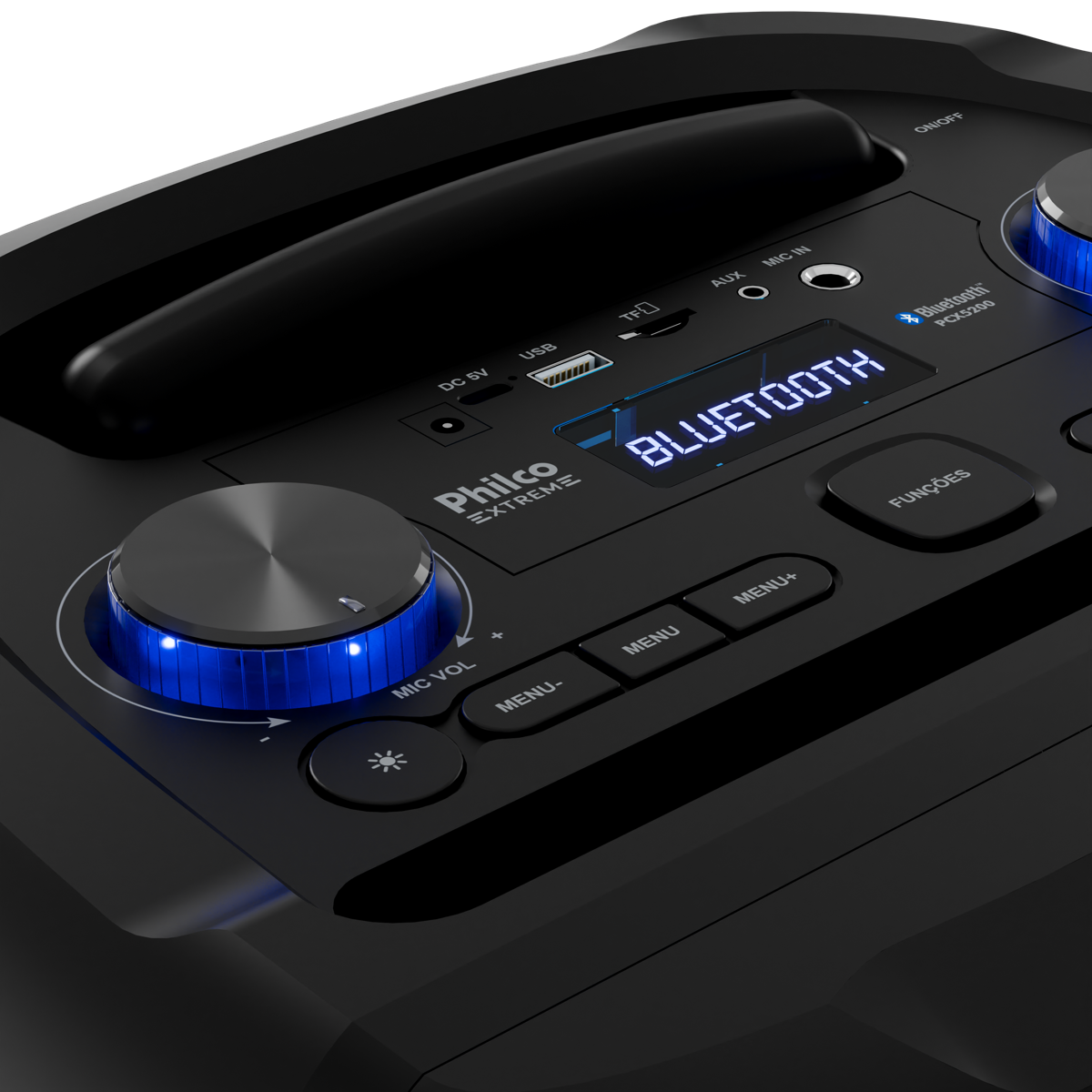 Caixa de Som Amplificada Philco Bluetooth v5.1 600W PCX5200
