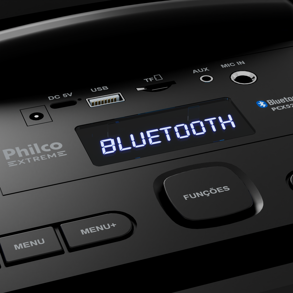 Caixa de Som Amplificada Philco Bluetooth v5.1 600W PCX5200