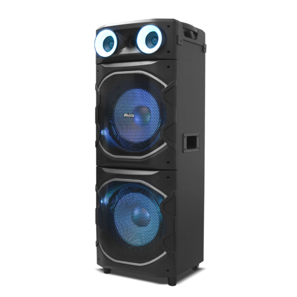 Caixa de Som Amplificada Philco Flash Lights 2400W PCX24000