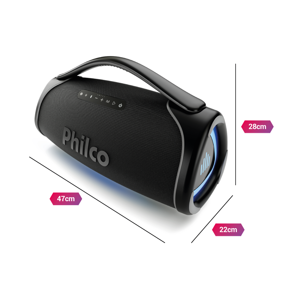 Boombox Philco Extreme Bluetooth V.5.4 PBX01 300W