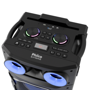 Caixa de Som Amplificada 2600W Philco PCX26000 Flash Light