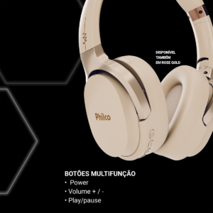 Headphone Philco Bluetooth PFO01BTP Wave