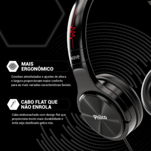 Fone de Ouvido PFO02P