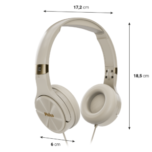 Fone de Ouvido Philco PFO02G Wave Flat Bivolt